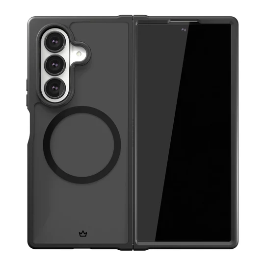 Чехол VLP Moon Case с MagSafe для Samsung Galaxy Z Fold 7 Чёрный