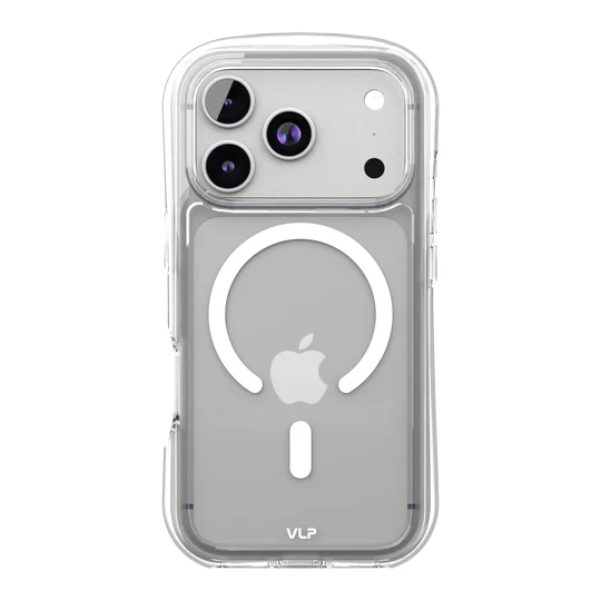 Чехол VLP Bubble Case с MagSafe для iPhone 17 Pro Белый