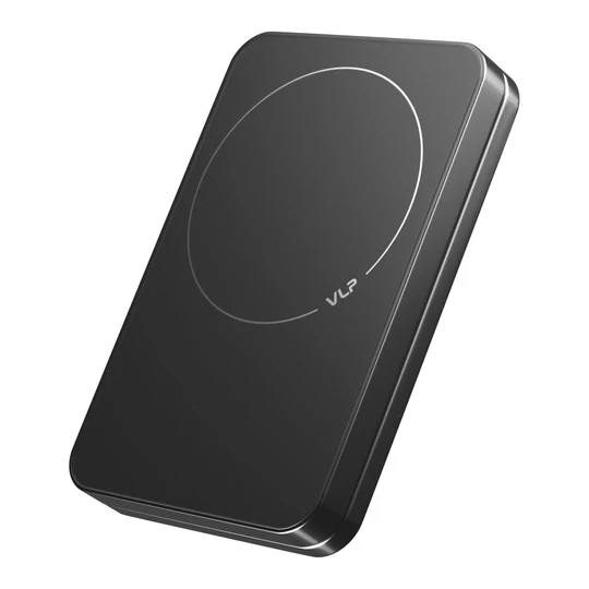 Аккумулятор внешний VLP Diamond Energy Pro MagSafe, Qi2, 5000 mAh, 3A, USB-C Чёрный