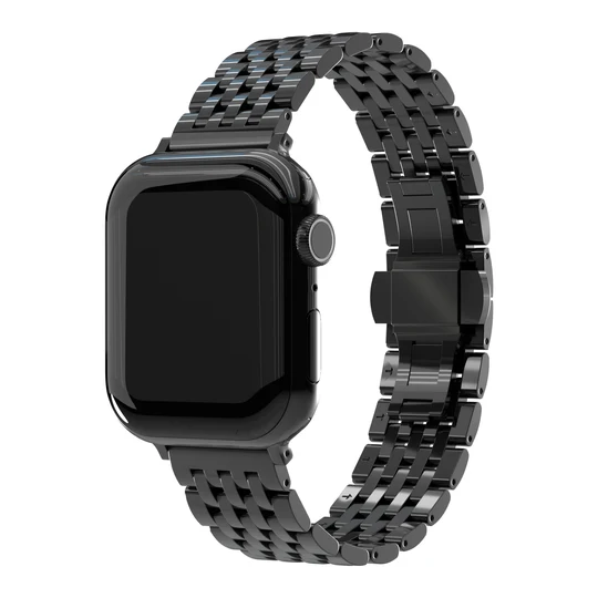 Ремешок из нержавеющей стали VLP Stark Band для Apple Watch 42/44/45 мм Чёрный