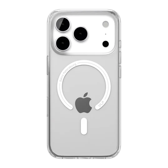 Чехол VLP Diamond Case с MagSafe для iPhone 17 Pro Прозрачный