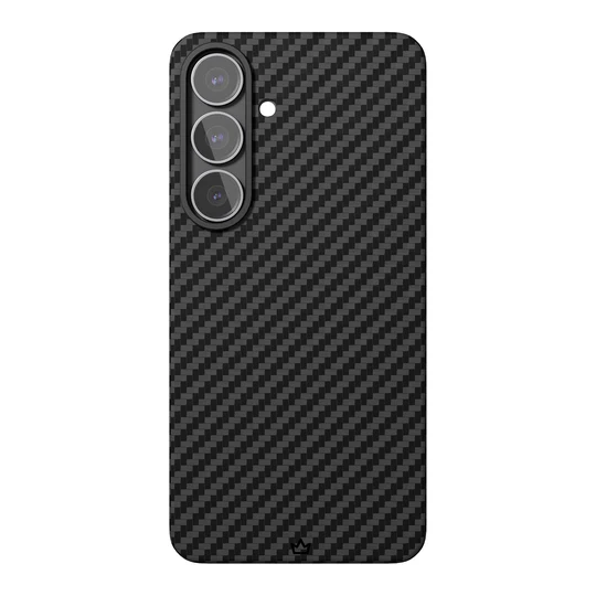 Чехол VLP Kevlar Case с MagSafe для Samsung Galaxy S25 Чёрный