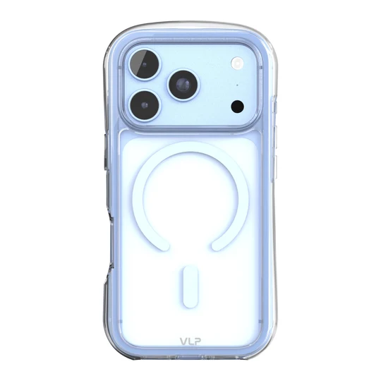 Чехол VLP Bubble Case с MagSafe для iPhone 18 Pro Голубой