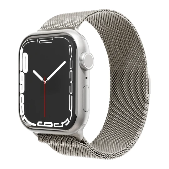 Ремешок из нержавеющей стали VLP для Apple Watch 42/44/45/46 Шампань
