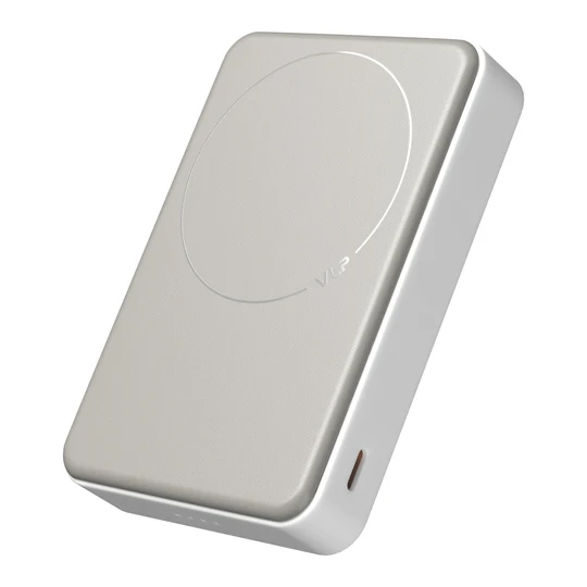 Аккумулятор внешний VLP Solid Energy 10000 mAh SSB, Qi2.2 30W Белый