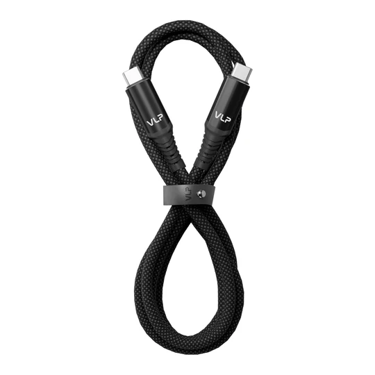 Дата-кабель VLP Thunder Cable USB C - USB C, 1м Чёрный