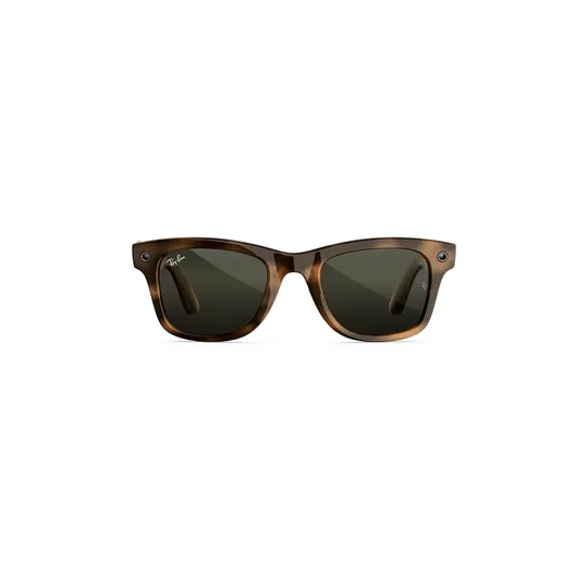 Умные очки Ray-Ban Wayfarer (Gen 3) Гавана, солнцезащитные зелёные, стандартный Умные очки Ray-Ban Wayfarer (Gen 3) Гавана, солнцезащитные зелёные, стандартный