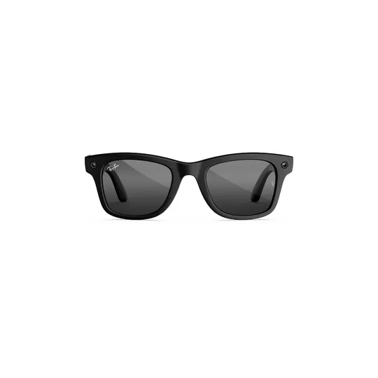Умные очки Ray-Ban Wayfarer (Gen 3) Чёрный матовый, солнцезащитные серые, стандартный Умные очки Ray-Ban Wayfarer (Gen 3) Чёрный матовый, солнцезащитные серые, стандартный