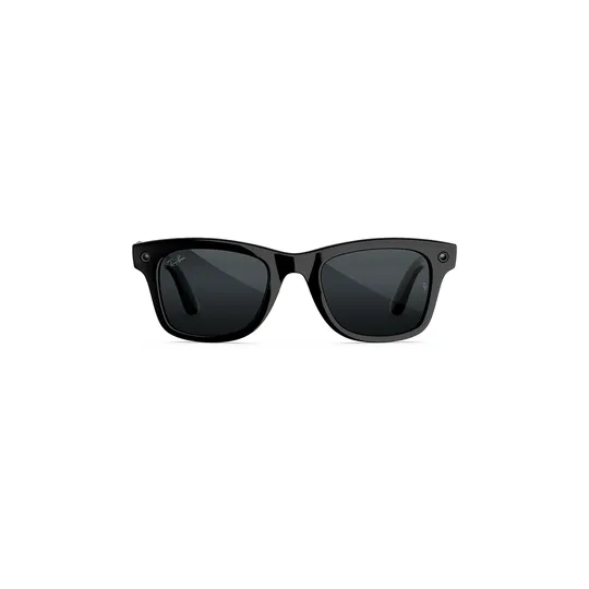 Умные очки Ray-Ban Wayfarer (Gen 3) Чёрный глянцевый, фотохромные Transitions серые, стандартный Умные очки Ray-Ban Wayfarer (Gen 3) Чёрный глянцевый, фотохромные Transitions серые, стандартный